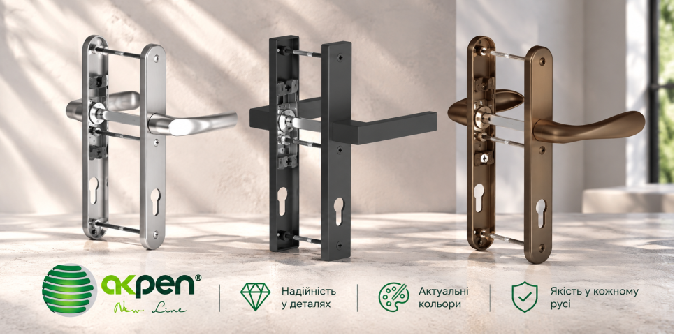 Дверні ручки Akpen