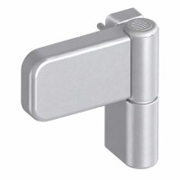 Дверна посилена петля 160 кг, 15-19 мм. AKPEN, A.Silver