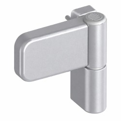 Дверна посилена петля 160 кг, 15-19 мм. AKPEN, A.Silver