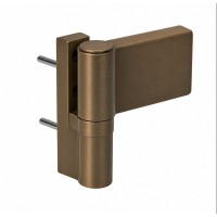Петля дверная  усиленная  DHV-R+Р 140 кг. (с подкл.), бронза F4