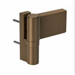 Петля дверная  усиленная  DHV-R+Р 140 кг. (с подкл.), бронза F4