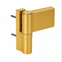 Петля дверная  усиленная  DHV-R+Р 140 кг. (с подкл.), золото F3